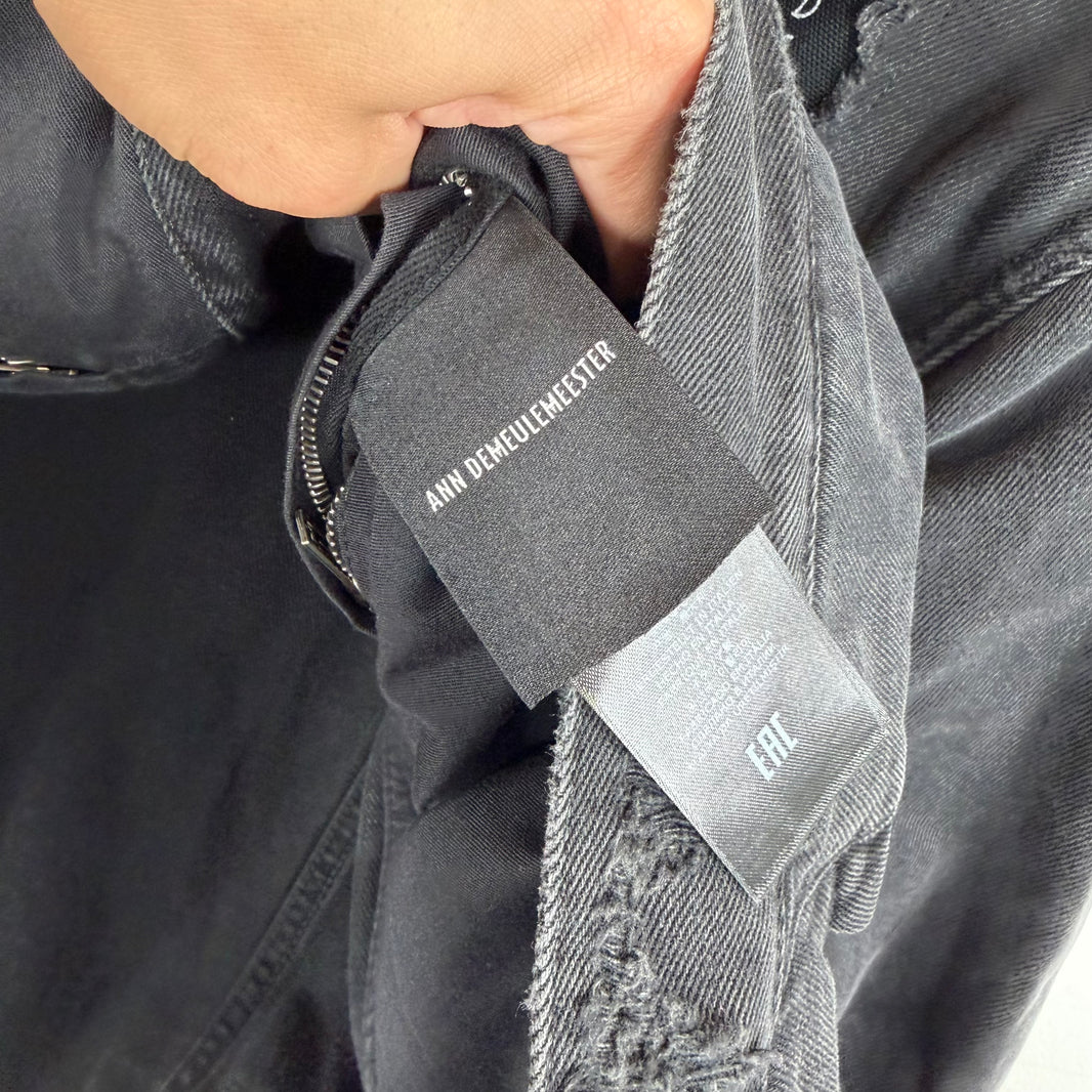 Ann Demeulemeester Raf 5 Pocket Blouson Denim Button Up Jacket