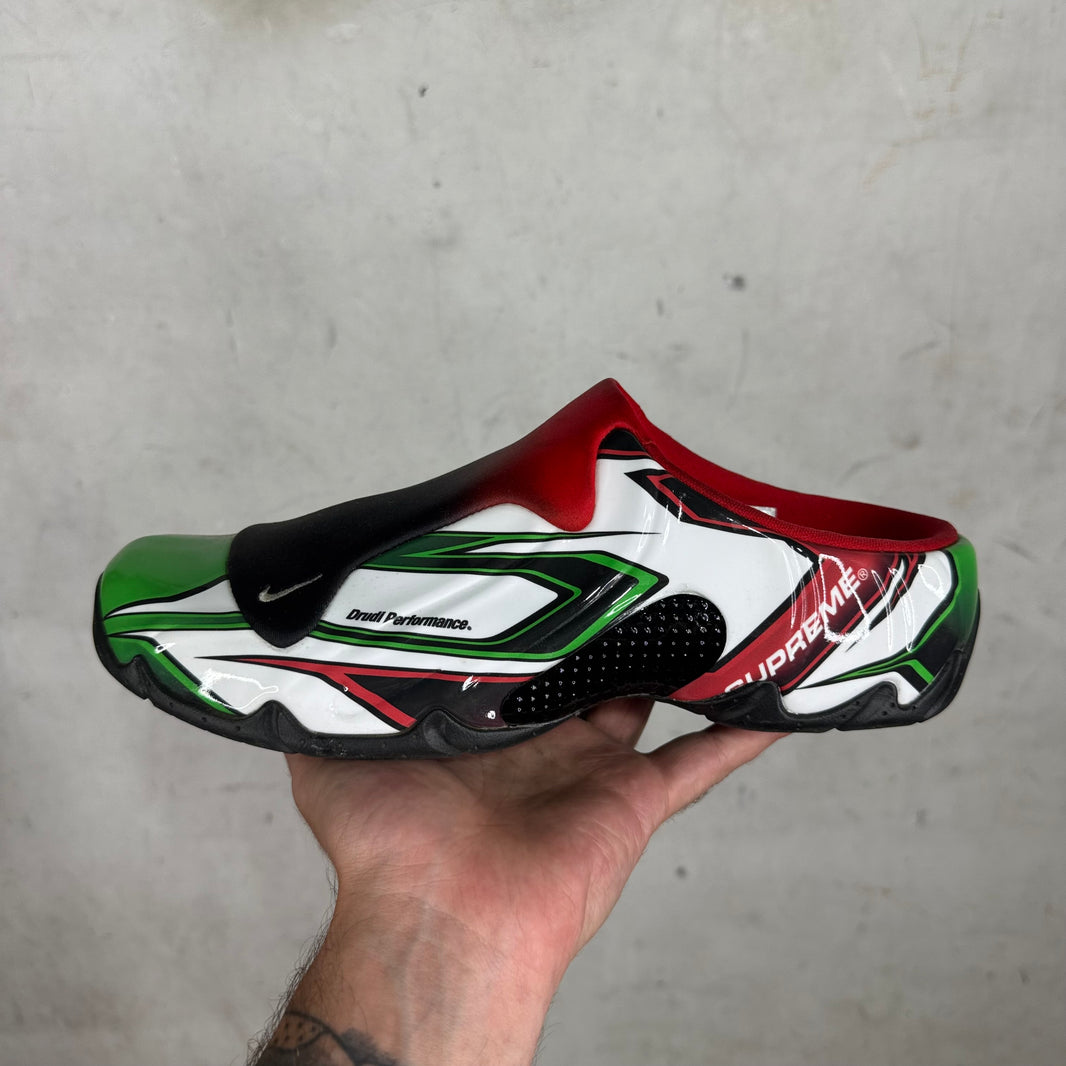 Nike x Supreme Green Clogposites