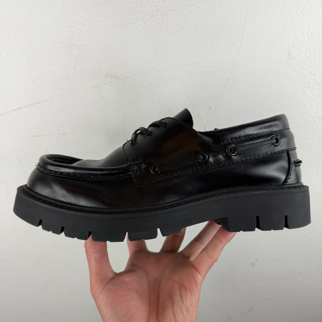 Bottega Veneta Haddock Boat Shoes