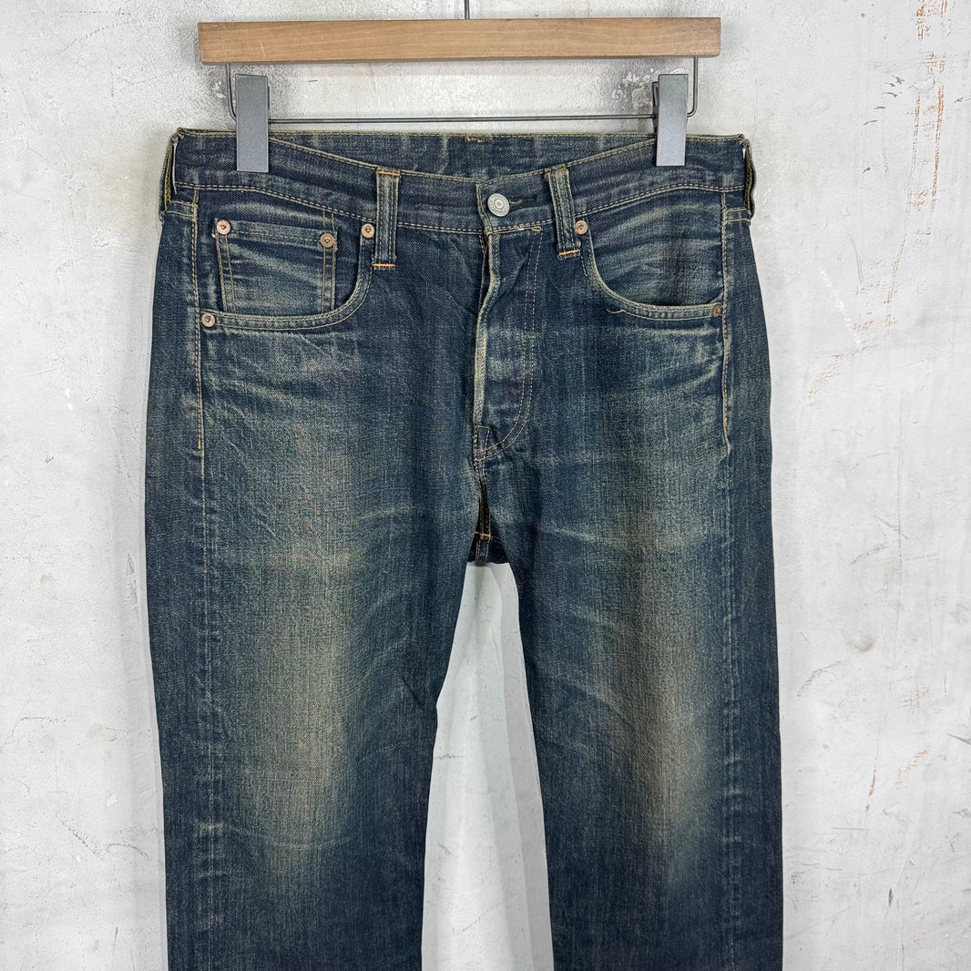 Sugar Cane Faded Selvedge Jeans