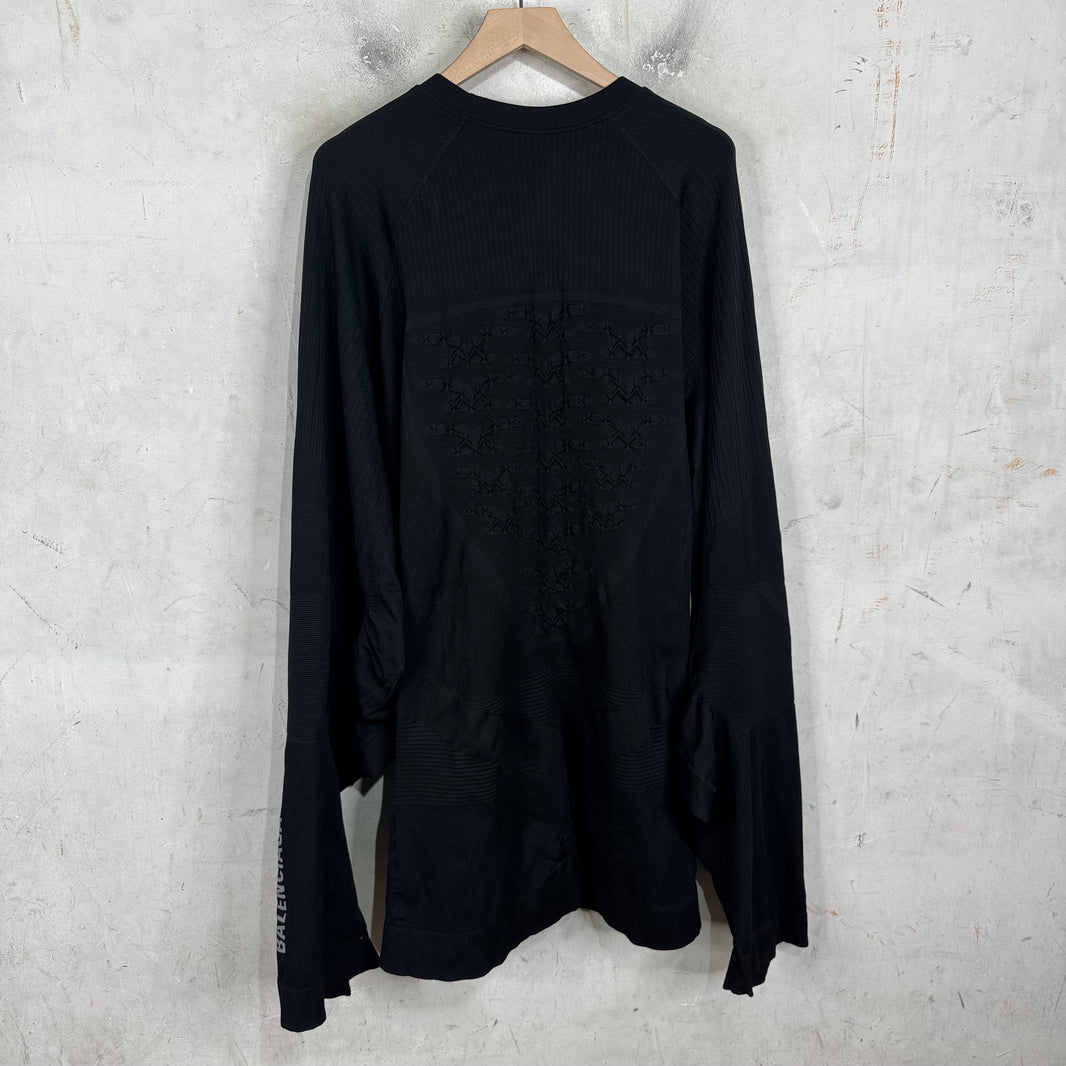 Balenciaga Freaky Sporty B Jersey Top