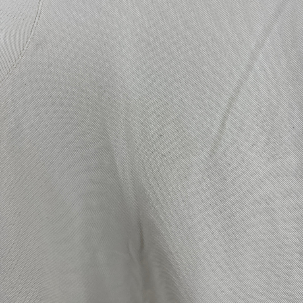 Prada White Zipper Detail T-Shirt