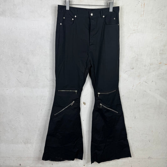 Rick Owens Hollywood Bolan Cargo Flared Pants