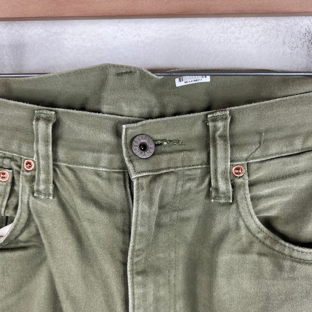 Kapital Smiley Embroidered Buckleback Pants