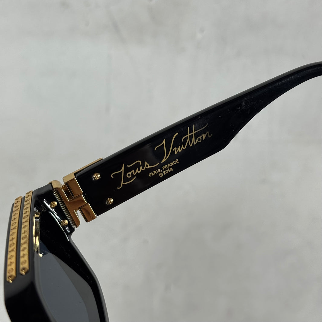 Louis Vuitton Black/Gold Millionaire Sunglasses