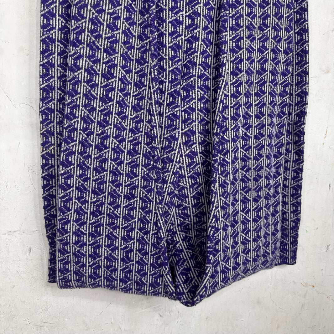 Prada Purple Jacquard Onezie