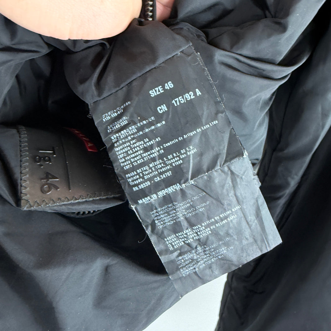 Prada Linea Rossa Reversible Light Puffer Jacket