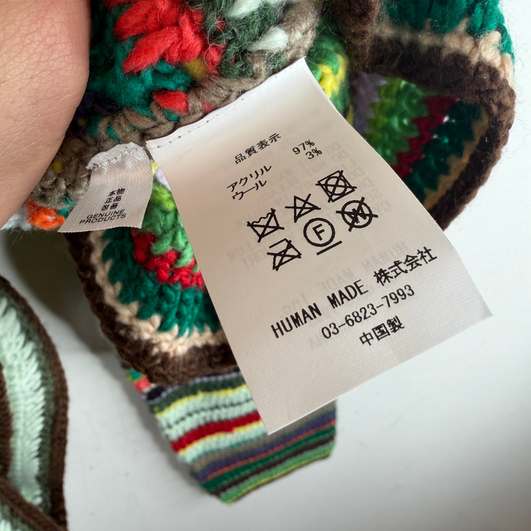 CPFM Crochet Knit Green Cardigan