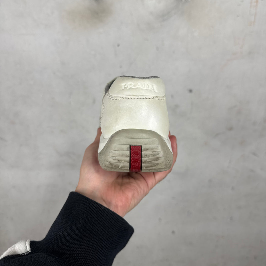 Prada White Mesh Amerricas Cup