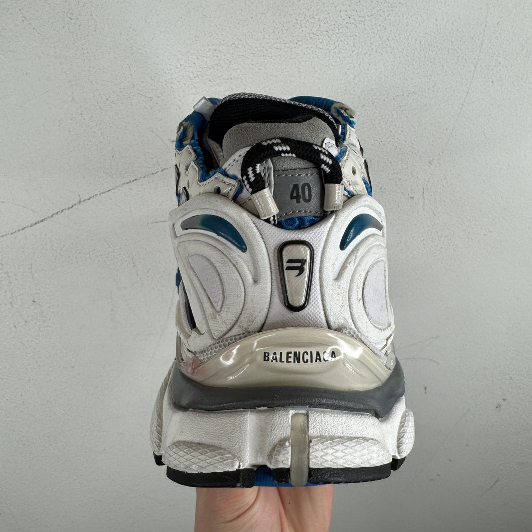 Balenciaga Blue/White Runner Sneakers