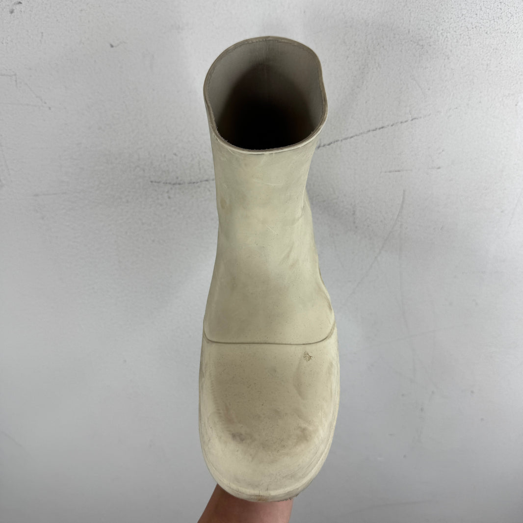 Bottega Veneta White Puddle Boots