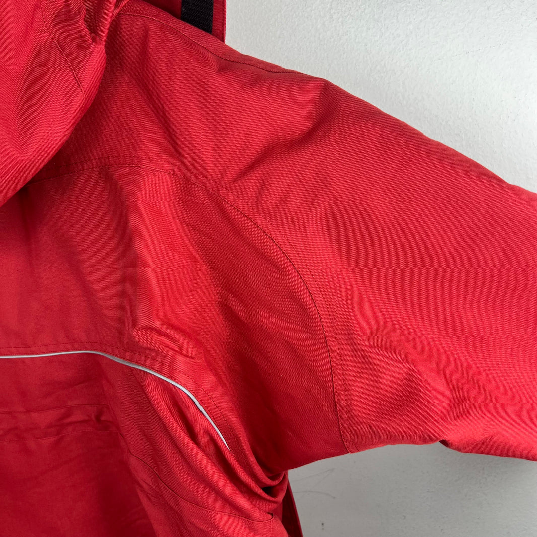 Balenciaga Red Swing Parka Jacket