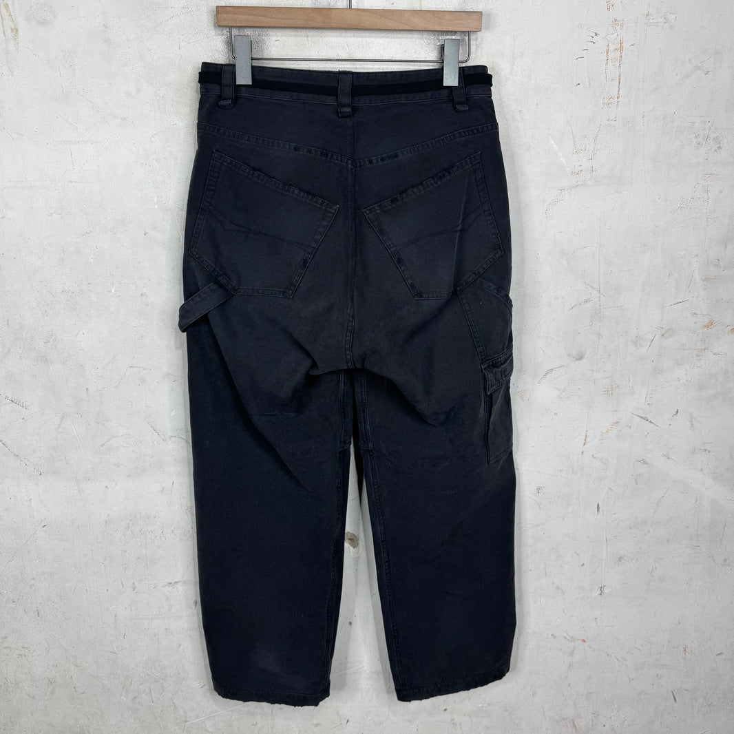 Balenciaga Cargo Pocket Work Pants