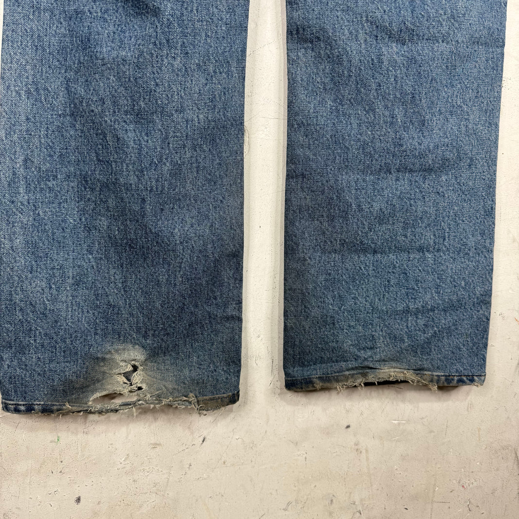 Gucci "G" Script Altered Jeans