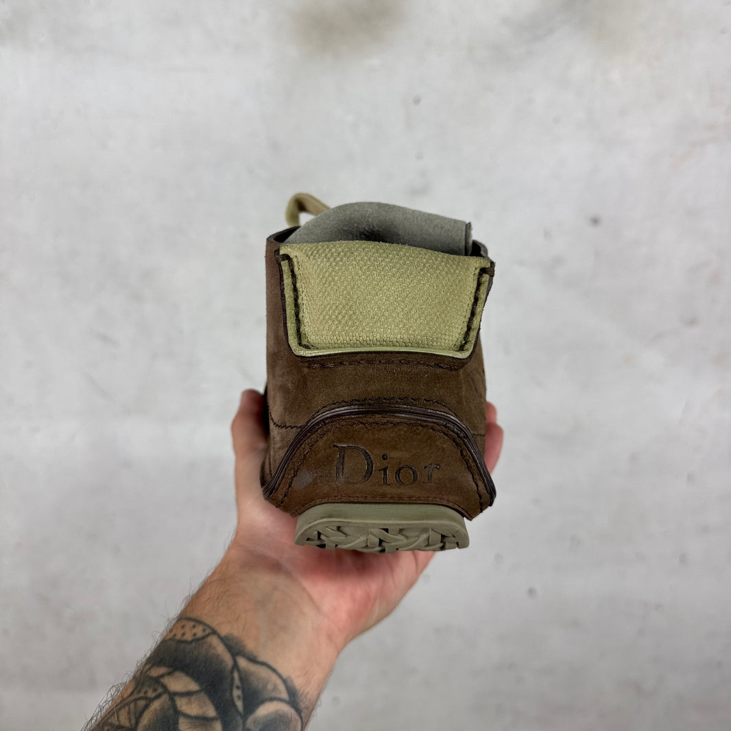 Dior Brown Roadie Shoes