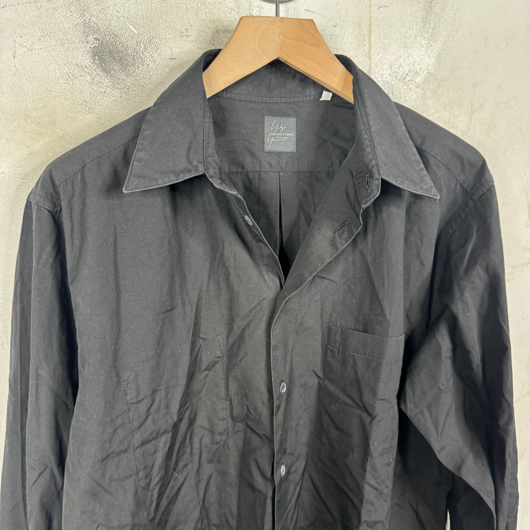 Yohji Yamamoto Internal/External Pocket LS Button Up Shirt