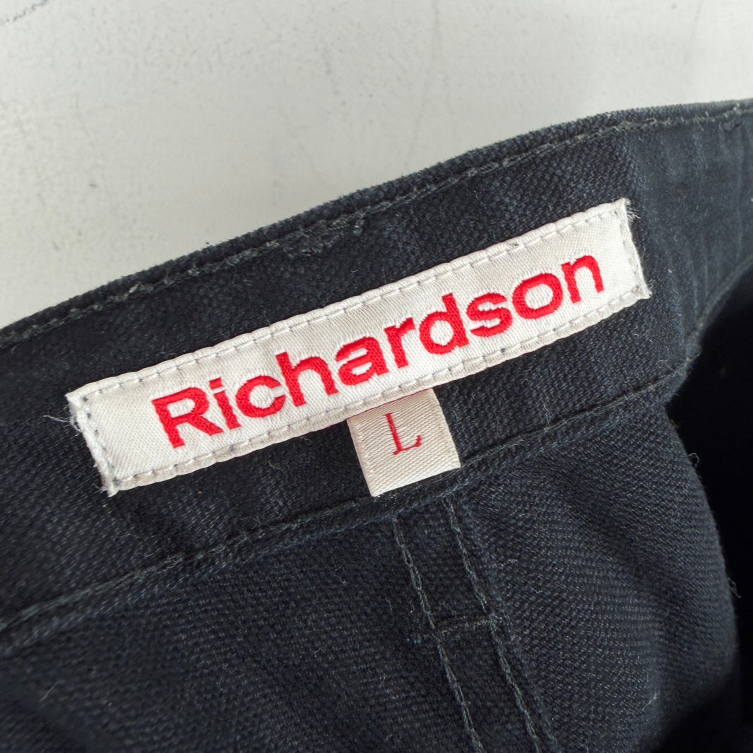 Richardson Black Double Knee Paneled Carpenter Pants