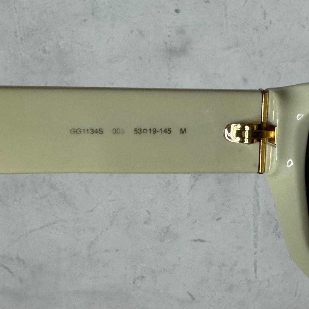 Gucci GG1134S Cream Sunglasses