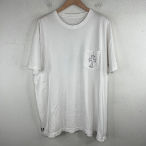 Chrome Hearts White Cross Pocket T-Shirt