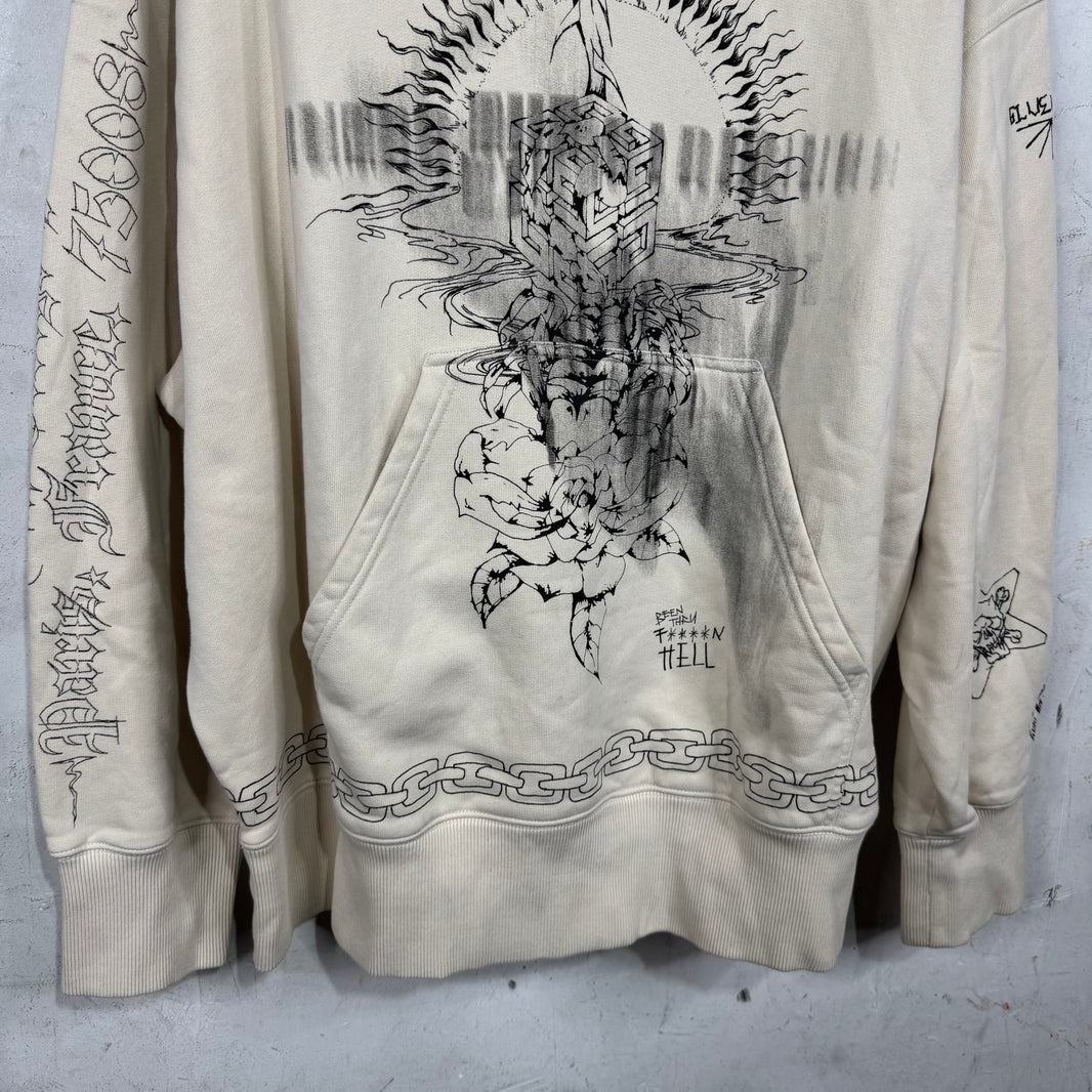 Givenchy Tattoo Graphic Hoodie