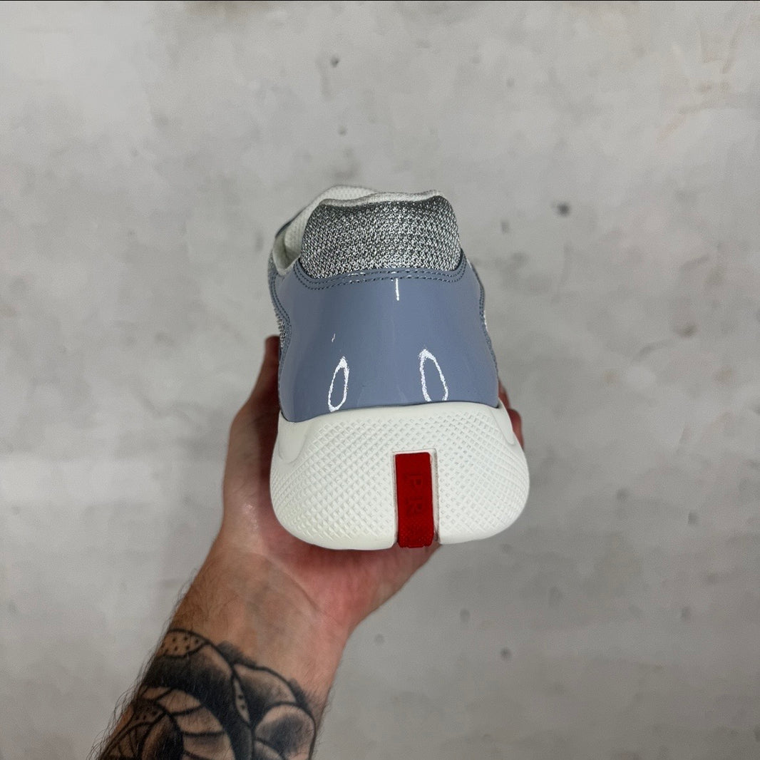 Prada Light Blue Patent Americas Cup