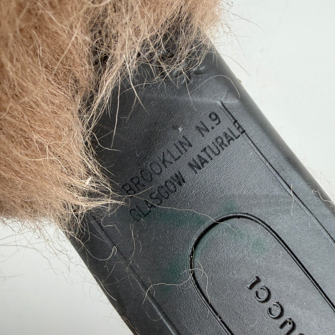 Gucci Hi-Top Fur Ace Sneakers