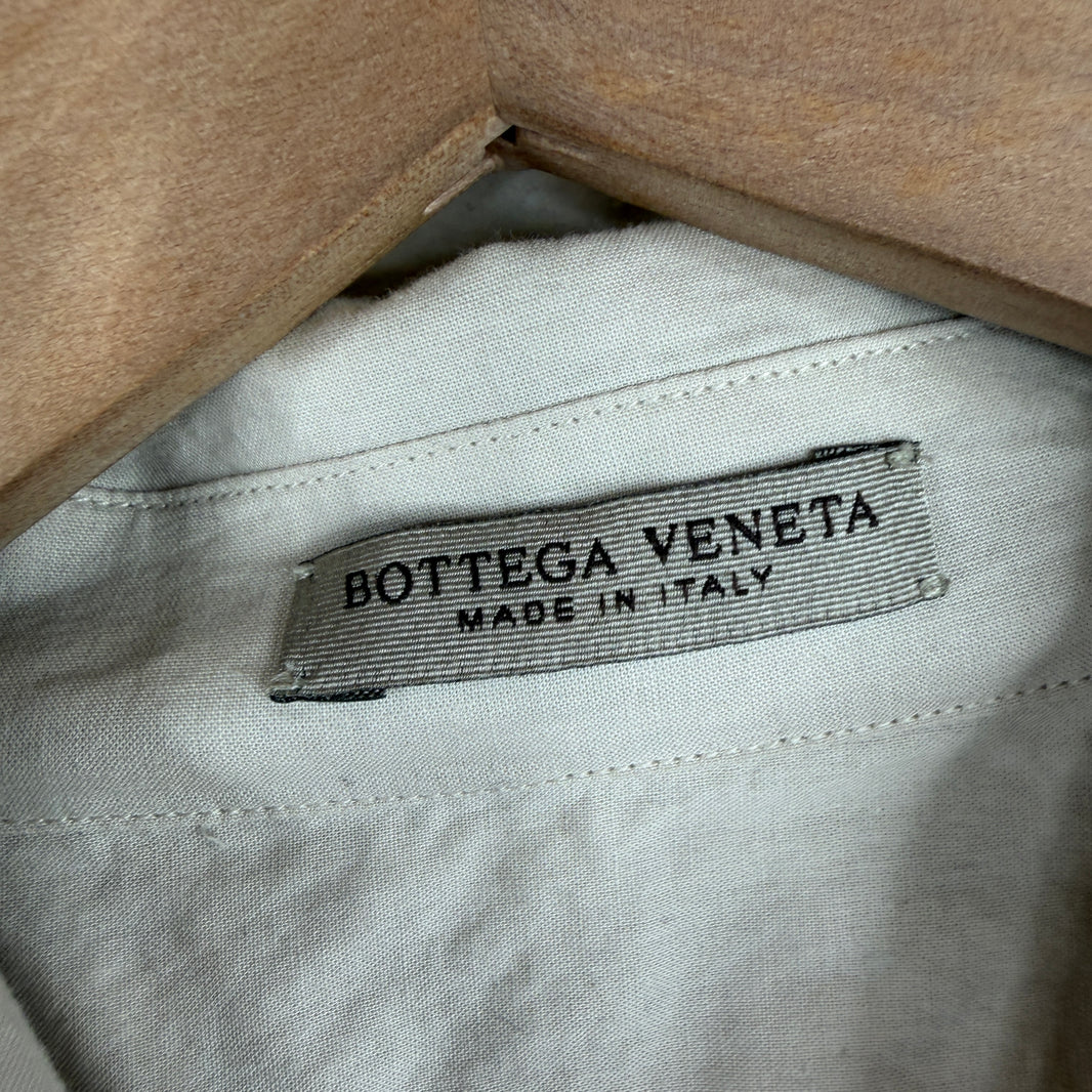 Bottega Veneta Diamond Button Up Shirt