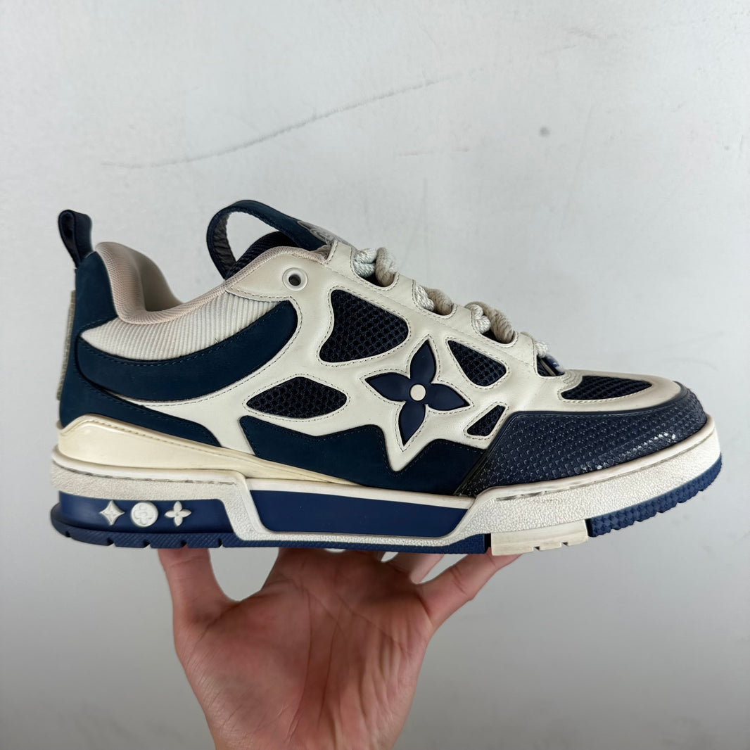 Louis Vuitton Blue/White Skate Sneakers