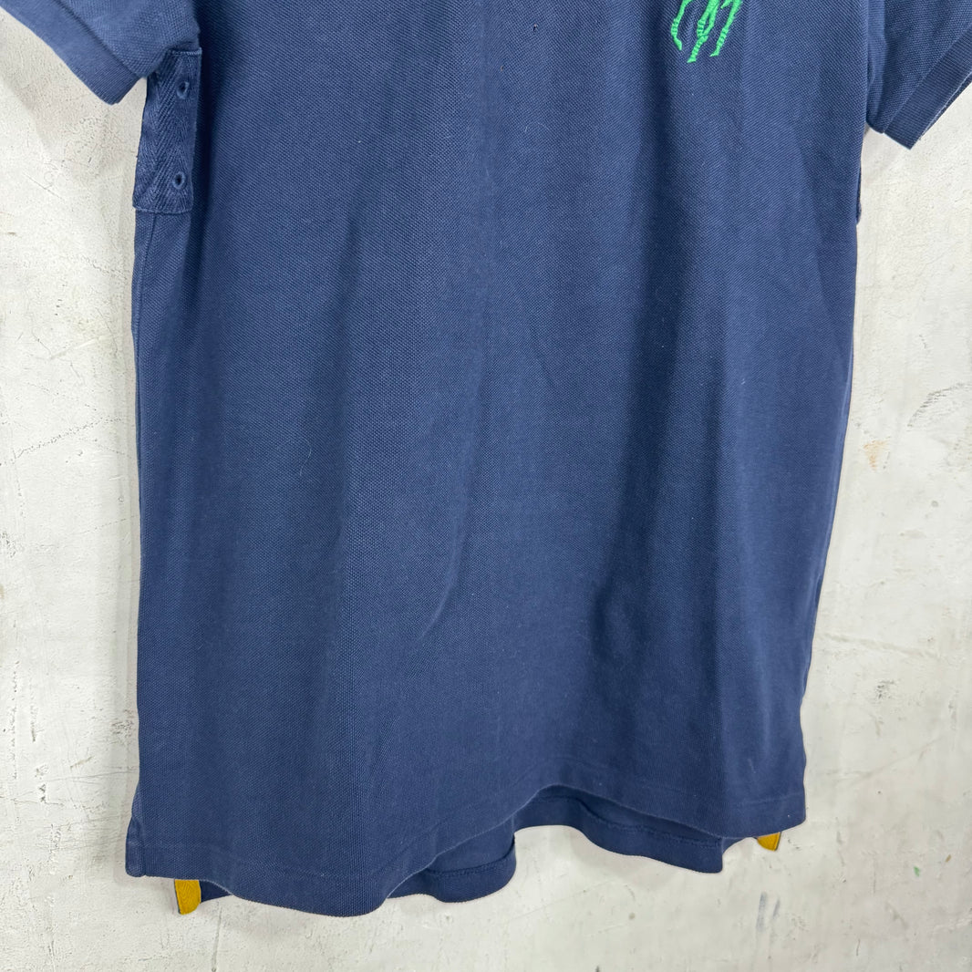 Ralph Lauren Navy/Green Crested Big Pony Polo