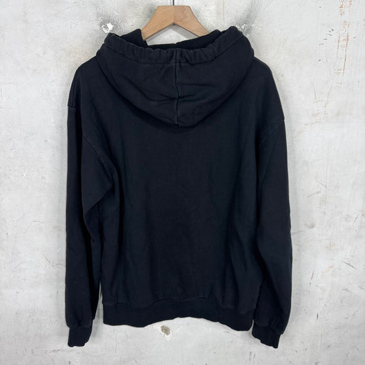Celine Black Logo Hoodie