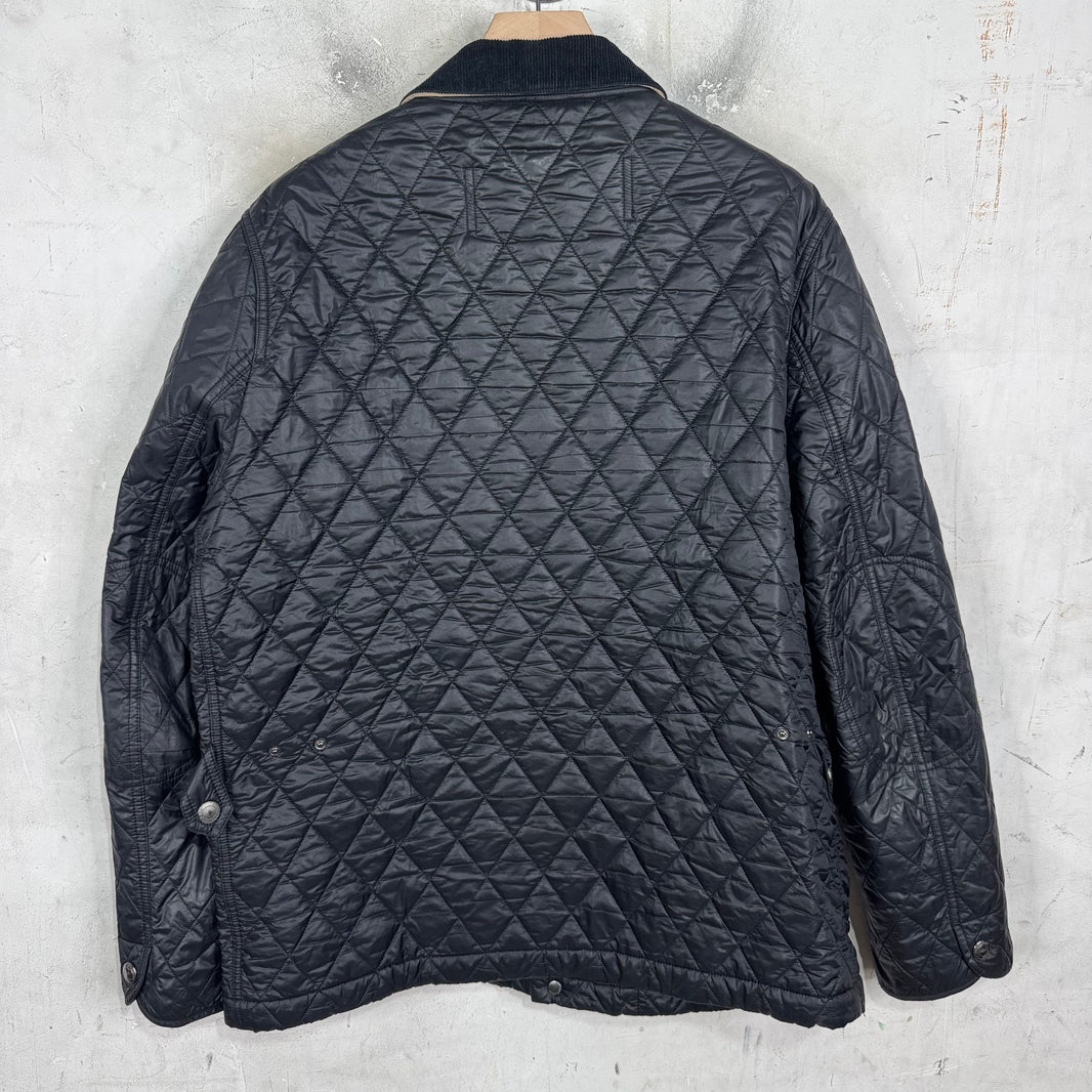 Burberry Quilted Cord Collar Jacket