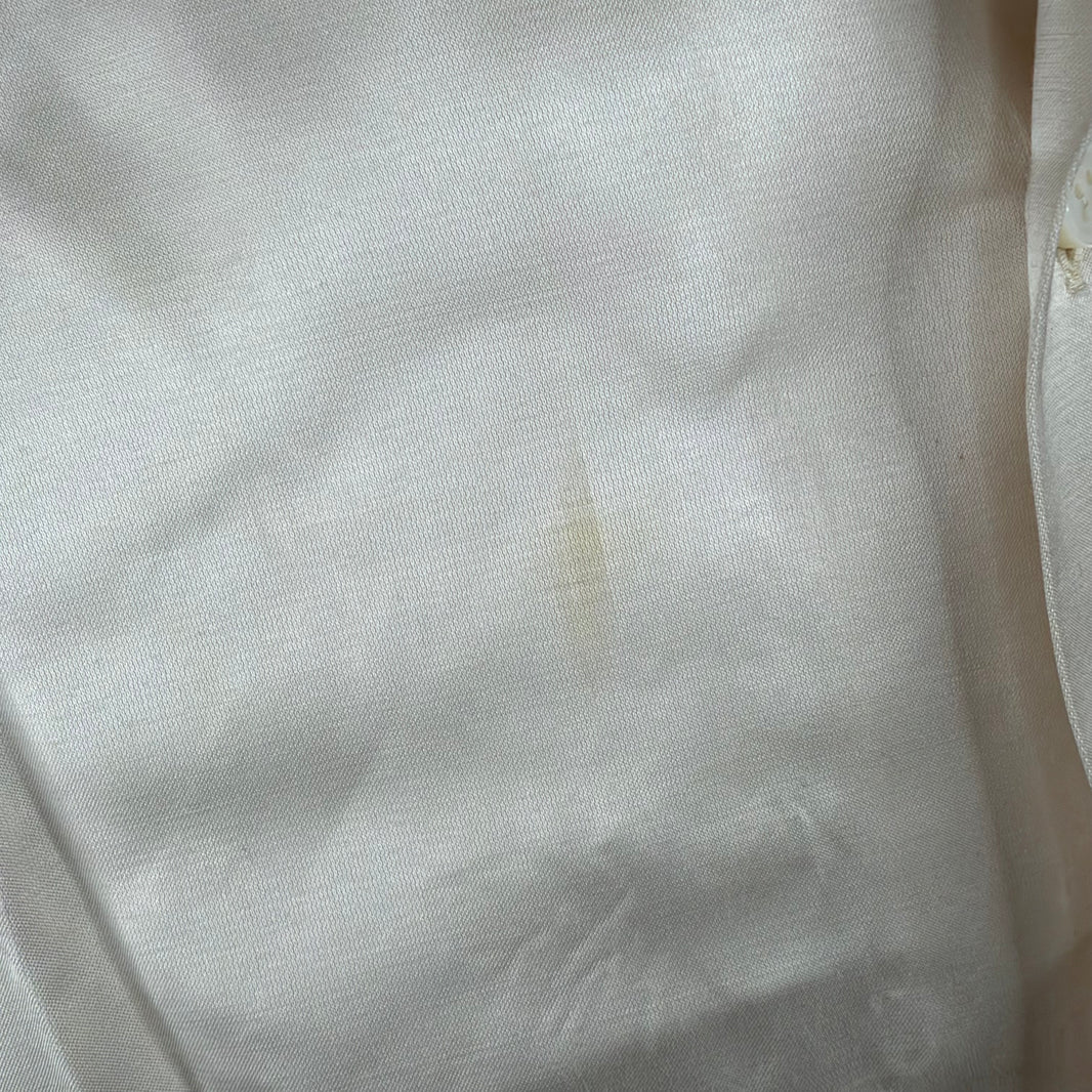 Amiri White Silk S/S Shirt