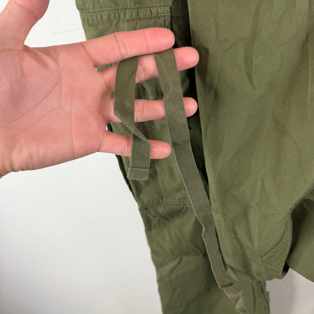 Junya Watanabe CDG Needles Olive Drop Crotch Pants