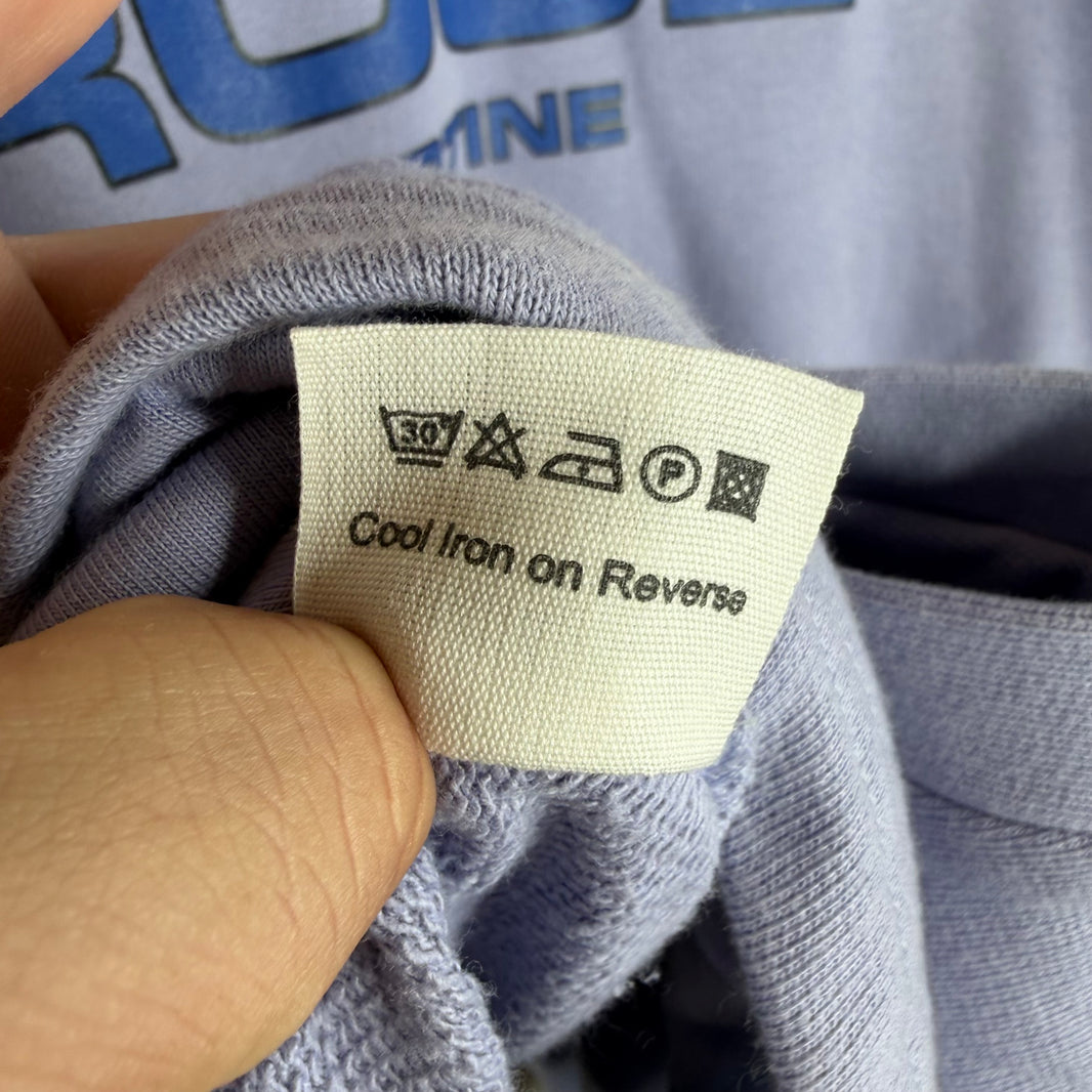 Martine Rose Collapsed Lavender Hoodie