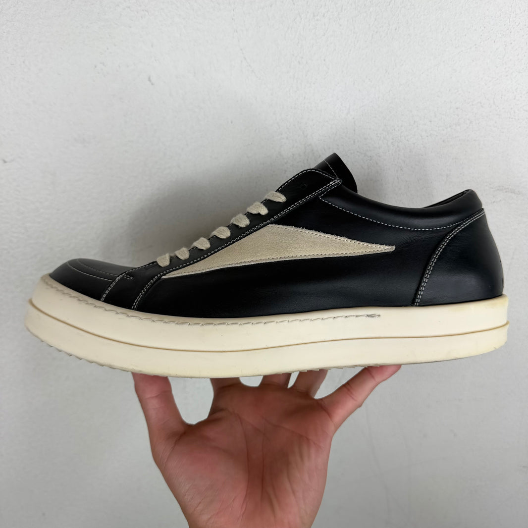 Rick Owens Leather Vintage Sneakers