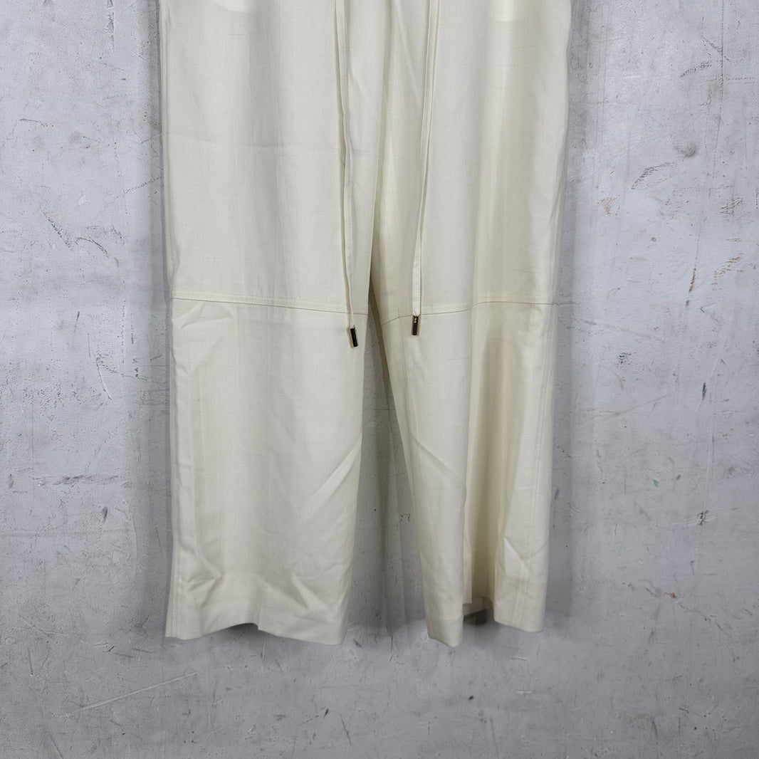 Louis Vuitton Wool Cream Pants