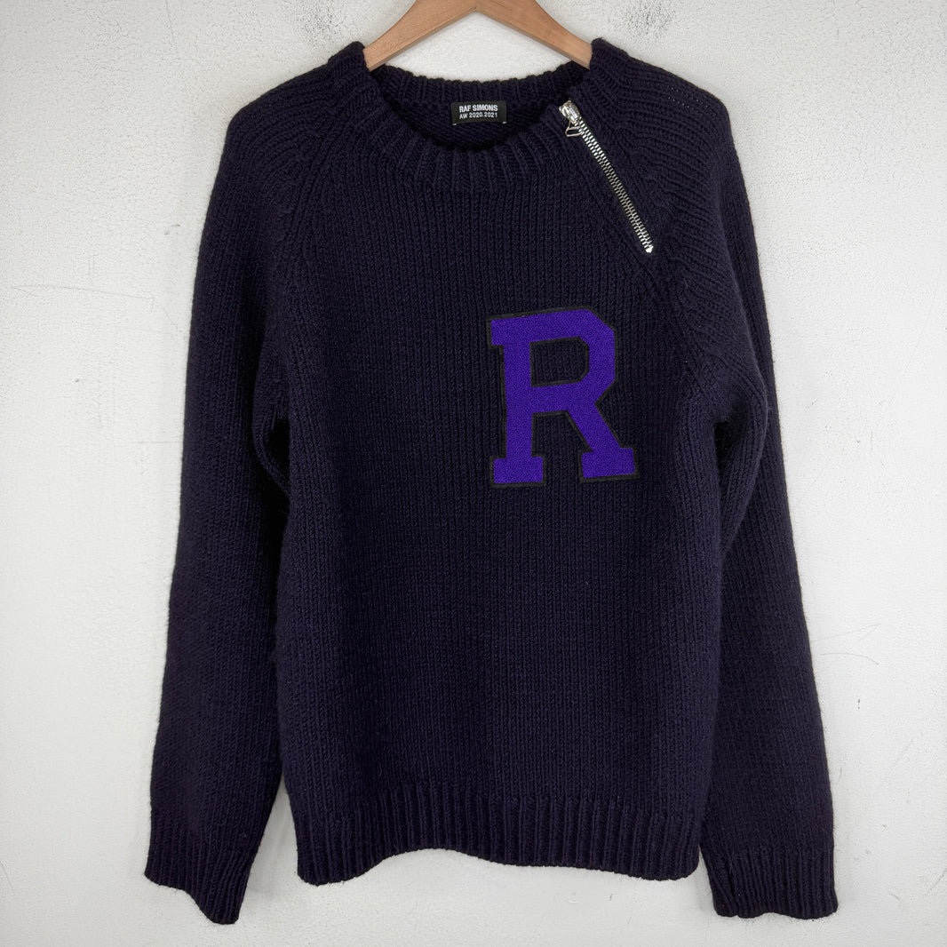 Raf Simons Zipper Knit Sweater
