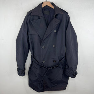 Prada Navy Trench Coat