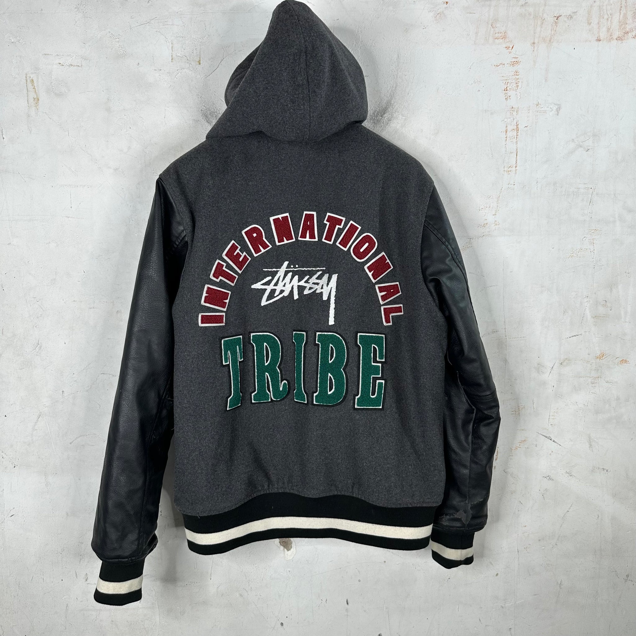 Stussy I.S.T. Hooded Varsity Jacket