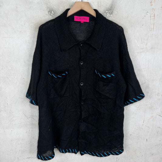 Elder Statesman Cashmere Buttoned S/S Shirt