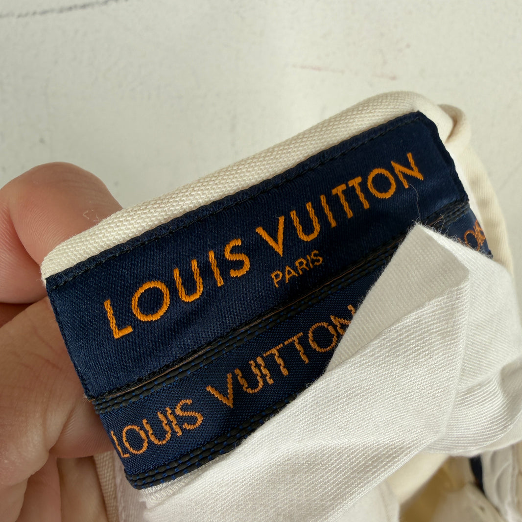 Louis Vuitton White Trouser Shorts
