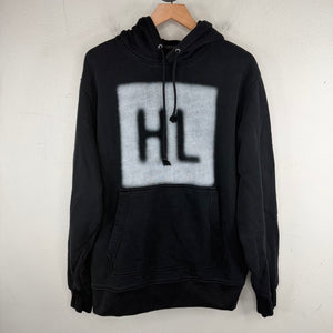 Helmut Lang Square HL Logo Hoodie