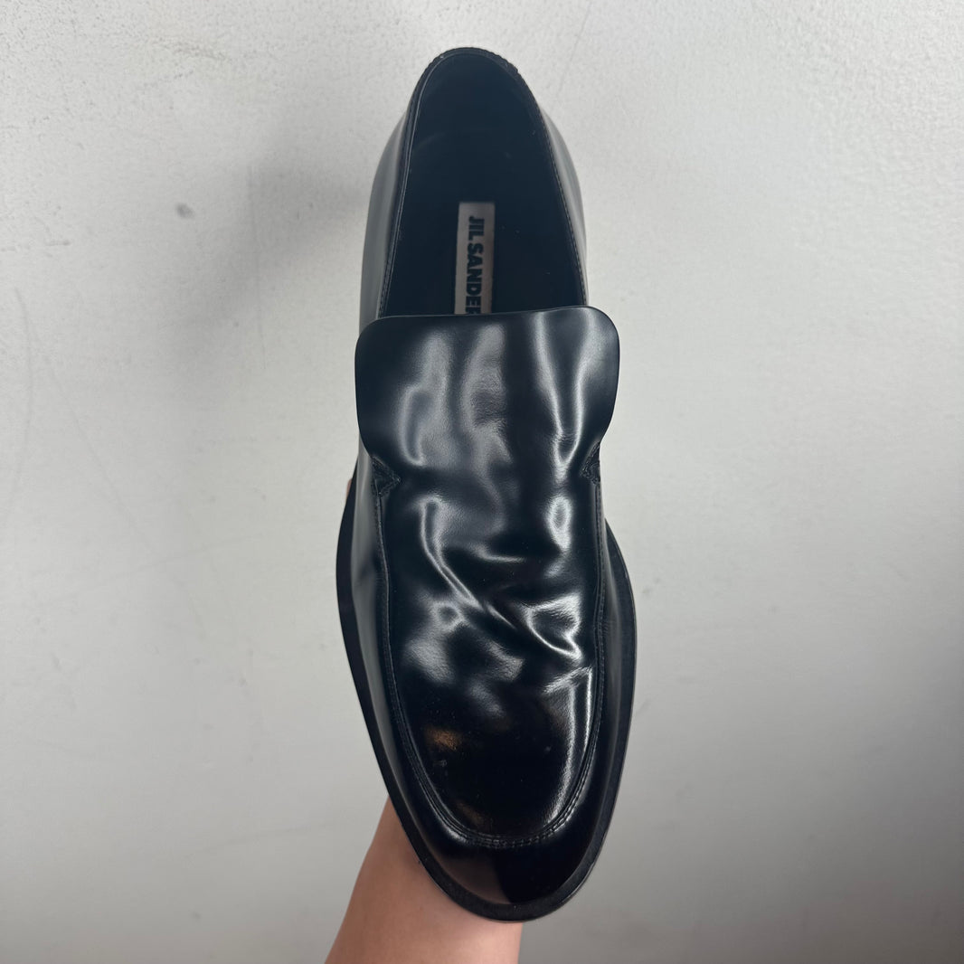 Jil Sander Black Loafers