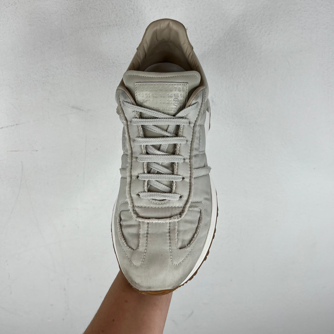 Margiela Gray Evolution Runner Sneakers