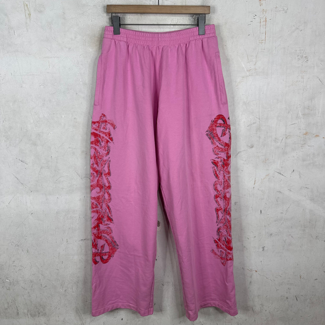 Balenciaga Pink Offshore Sweatpants