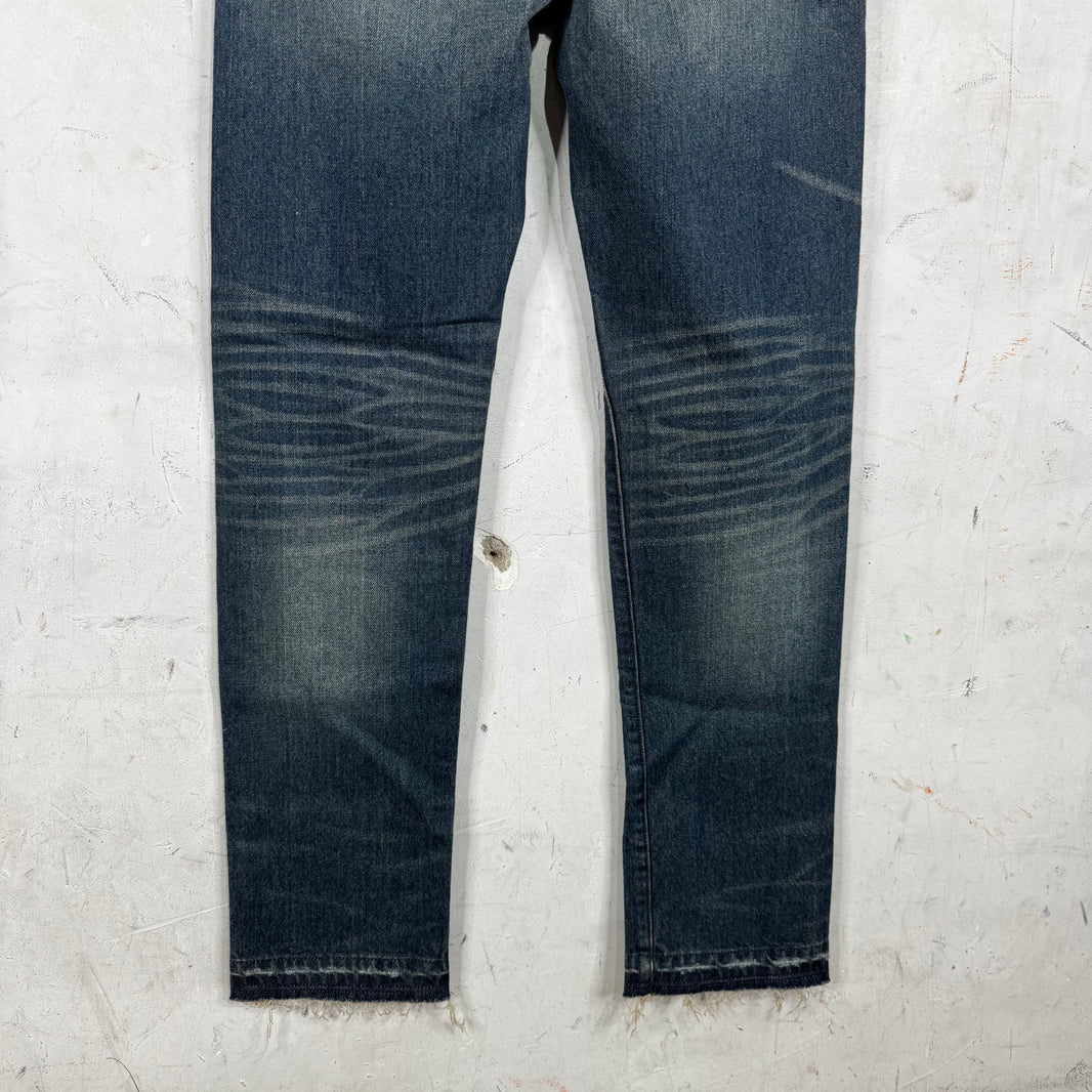 Gallery Dept Distressed Repaired Straight Jeans