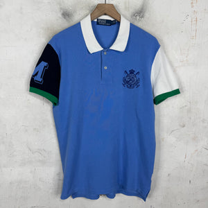 Ralph Lauren Pale Blue Crest "M" Polo