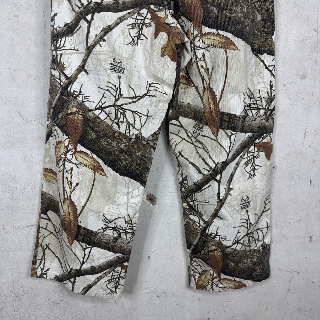 Stussy White Realtree Big Ol Jeans