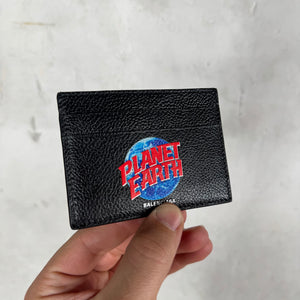 Balenciaga New Planet Earth Cardholder Wallet