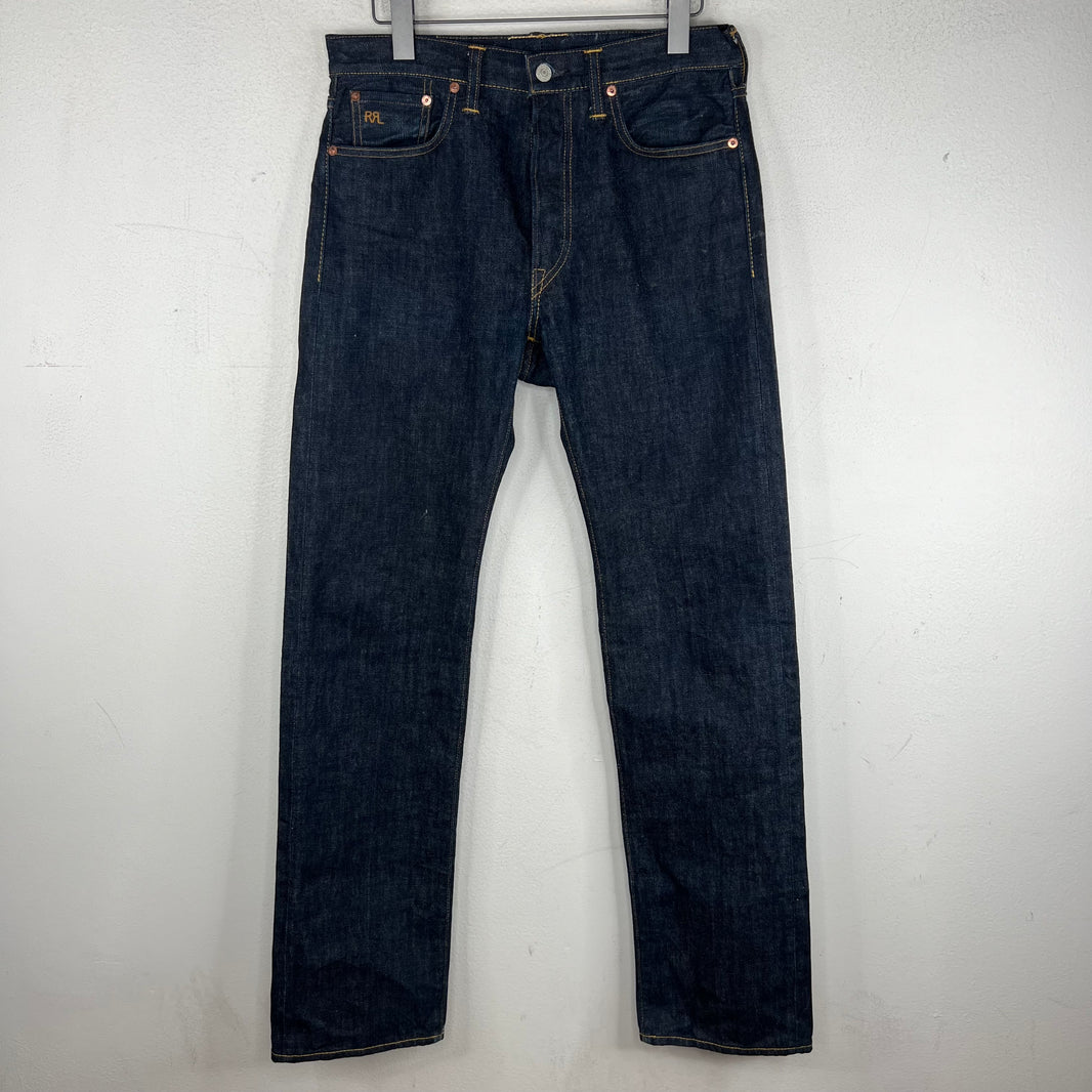 RRL Straight Leg Indigo Selvedge Jeans